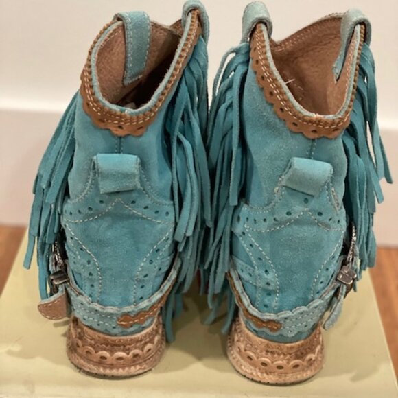 **SOLD** El Vaquero Arya Silverstone Turquoise EU36 *Run BIG - fit like EU37* - Picture 5 of 9